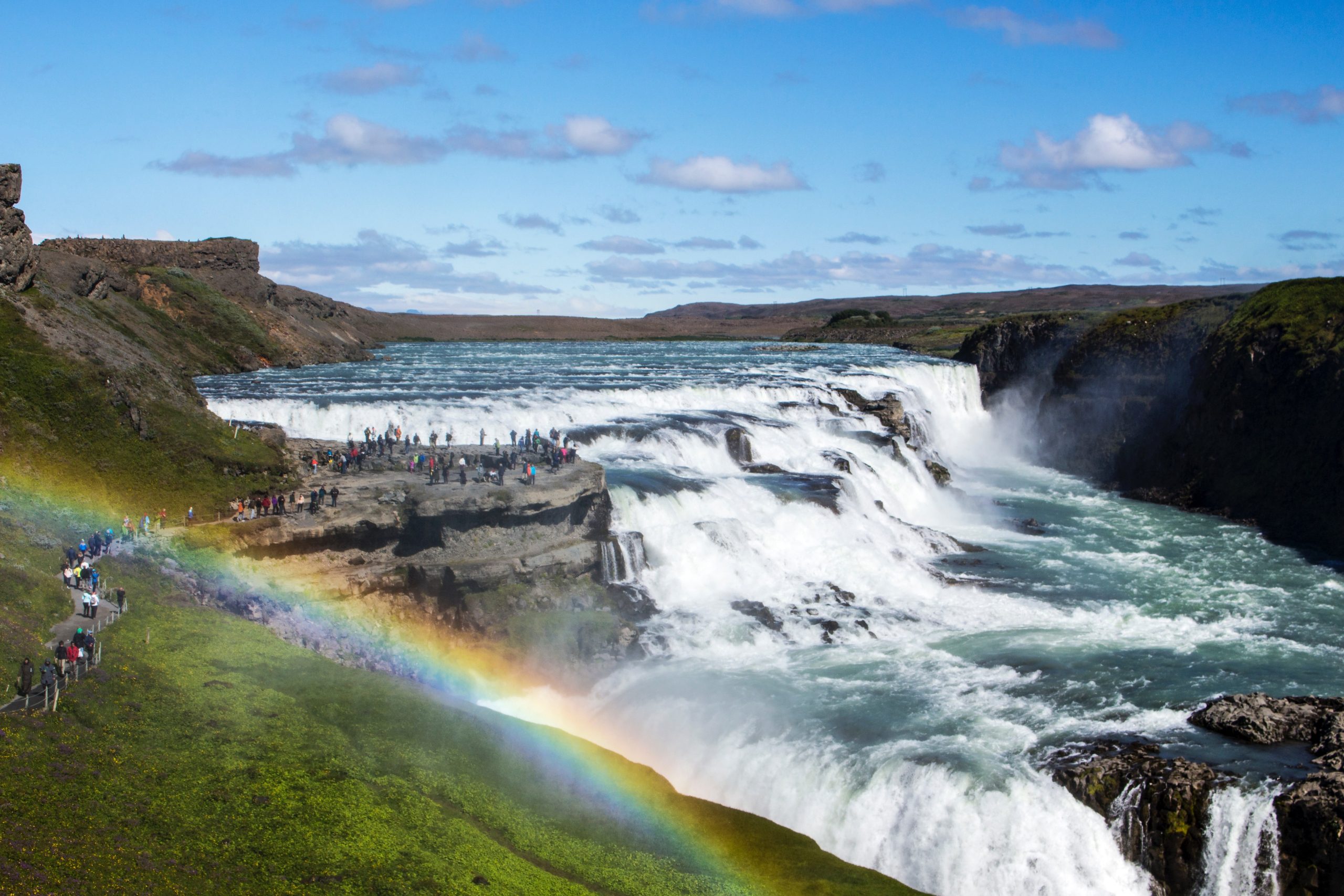 Iceland Gullfoss waterfall best waterfalls