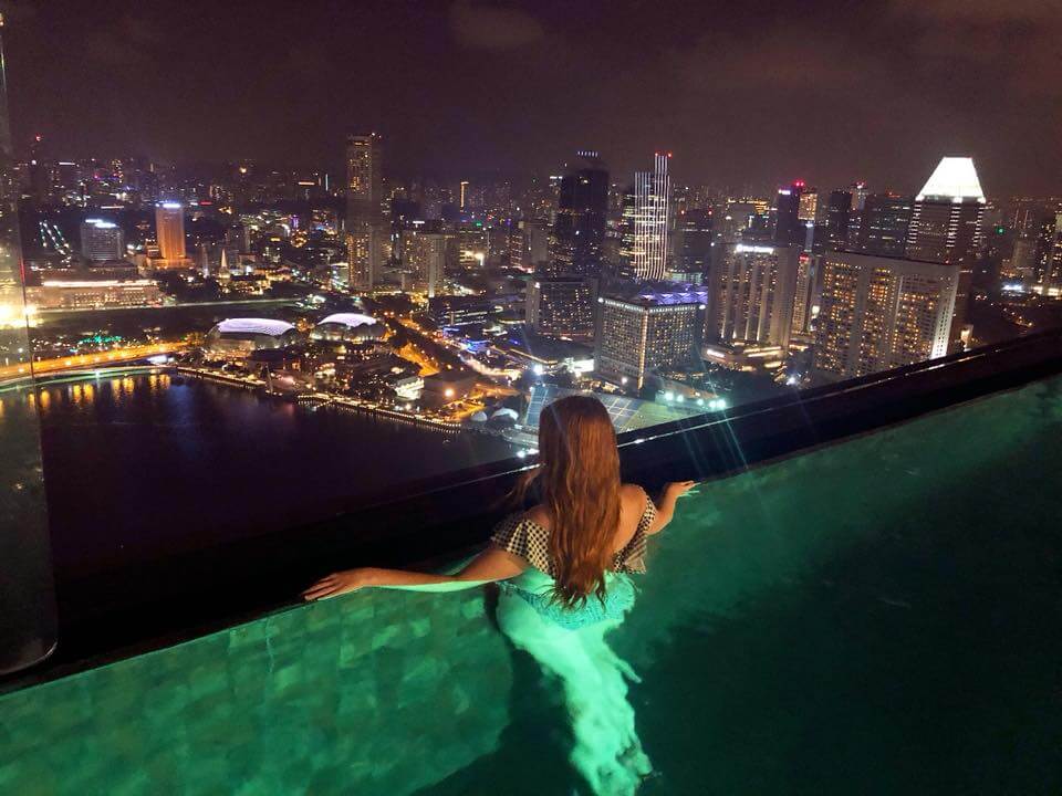 Singapore Marina Bay Sands Infinity pool