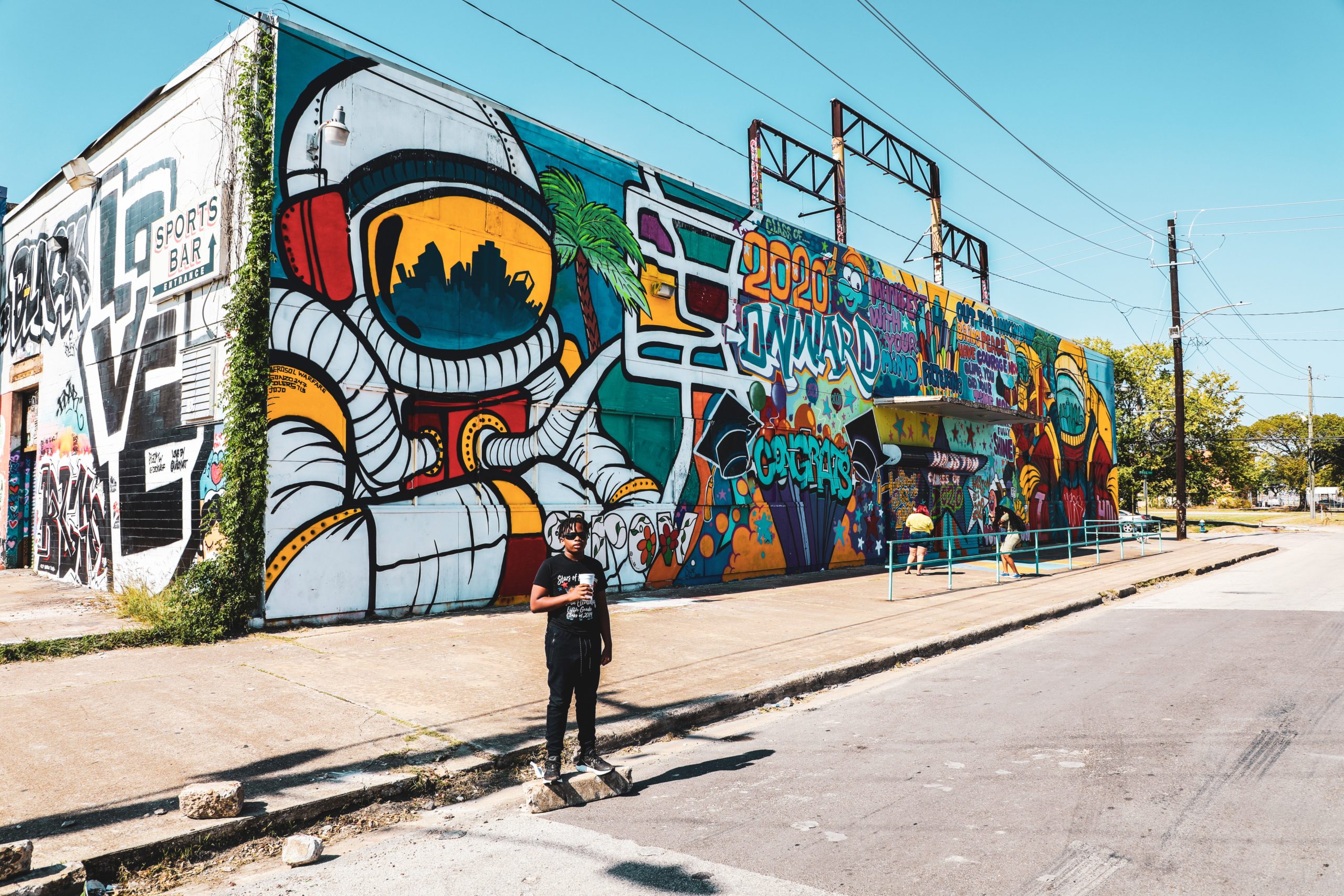 Graffiti Building Texas Instagram spot