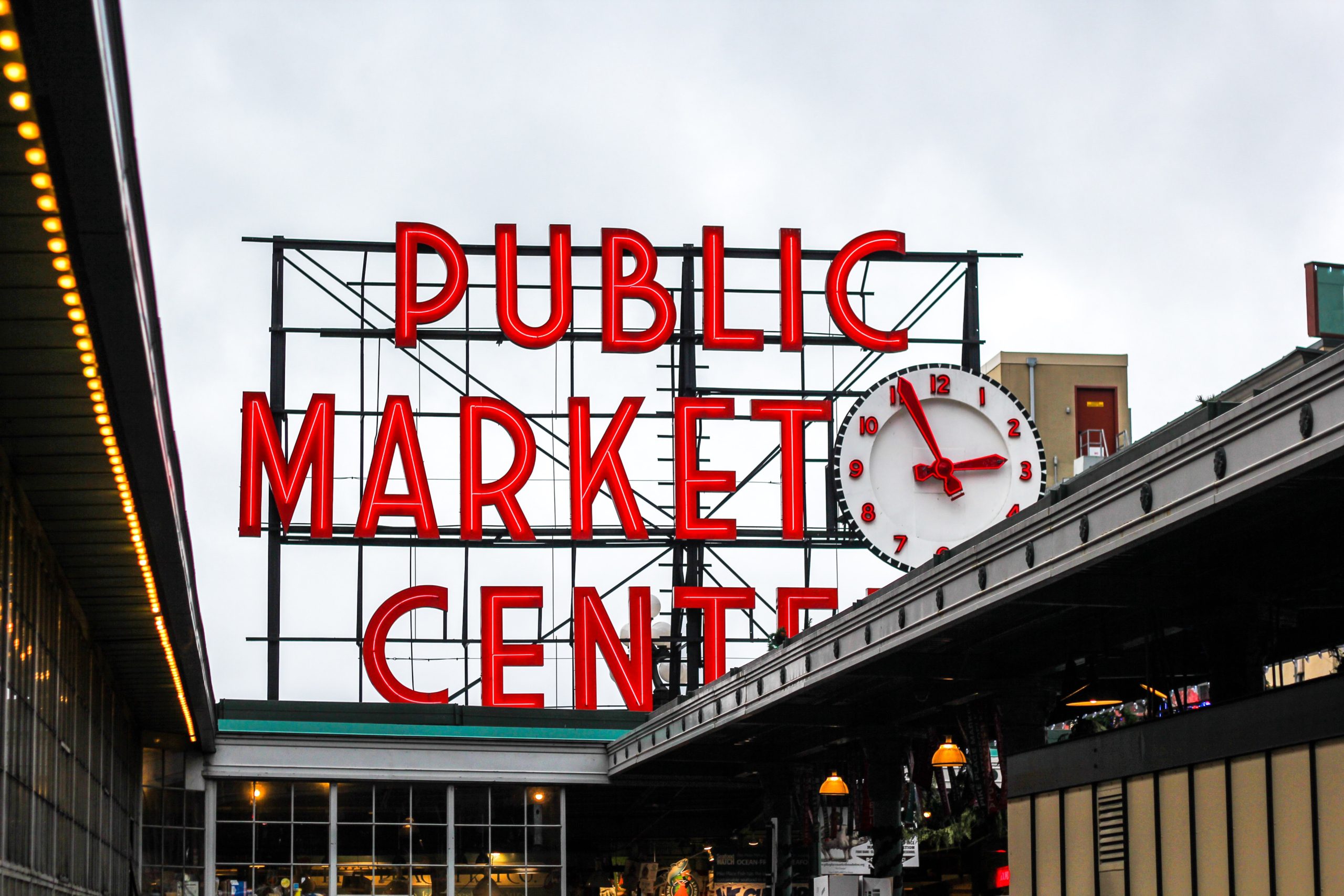 Pacific Northwest Pike Place market