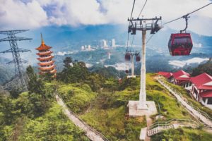 Genting highlands Malaysia cable var