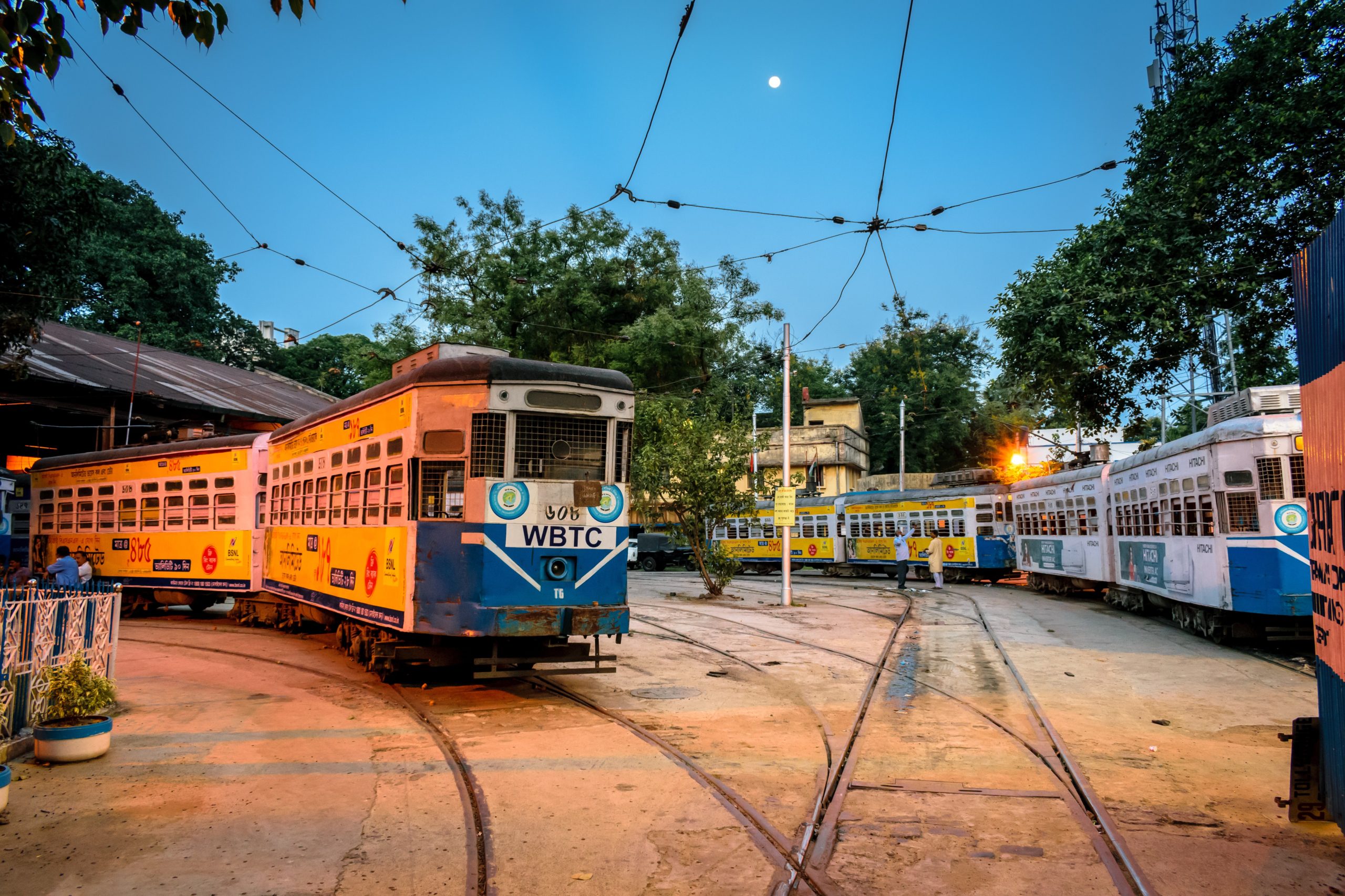 Kolkata historic Trams