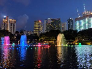 KLCC Light fountain show Kuala Lumpur Top 10