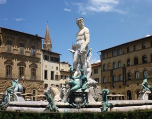 Fountain Of Neptune historical Florence