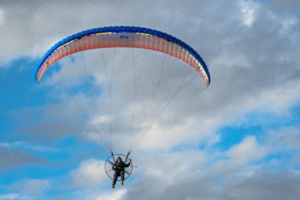 Motorized parasailing