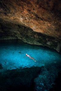 swim in cave Cebu