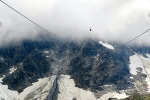 Chamonix Mont Blanc Cable car 