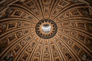 St. Peter's Basilica dome Rome