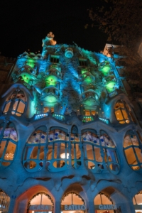 Casa Batlló by night Barcelona
