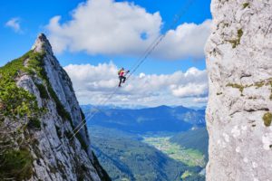 Donnerkogel Ladder To Heaven Via Ferrata, Austria