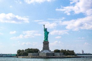 Statue of Liberty and Ellis Island New York city