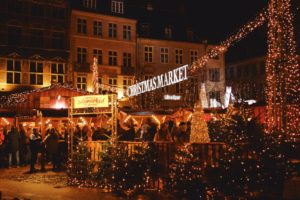 Copenhagen, Denmark - Tivoli Gardens Christmas Market