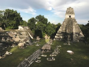 Ancient temples and pyramids Guatemala