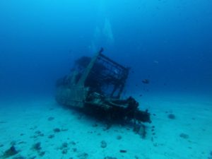 Bermuda Ship Wreck dive