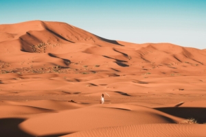 Red Sand Dunes Saudi Arabia