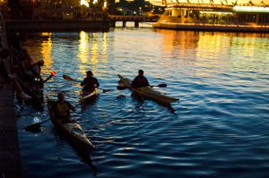 Nighttime Kayak