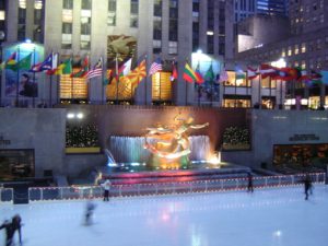 Rockefeller Center Ice Skating Rink