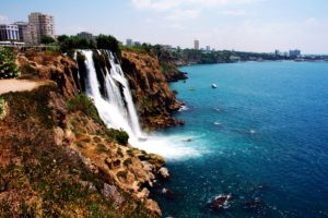 Antalya Turkey waterfall