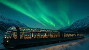 Northern lights train
